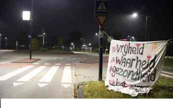 Protest in Drachten tegen de Corona Leugen!