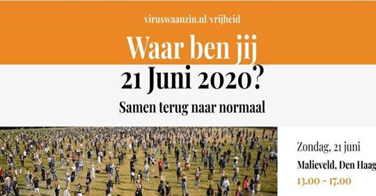 Waar ben jij 21 Juni 2020?